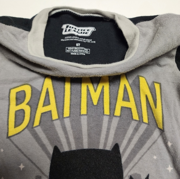 Batman 'Justice League' 5T long sleeve shirt - Picture 2 of 6